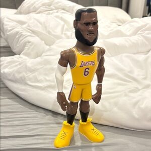 Lakers Basketball Figurine in Yellow